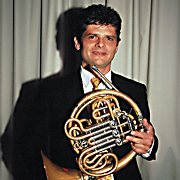 Der Hornist Nicolas Schleuniger